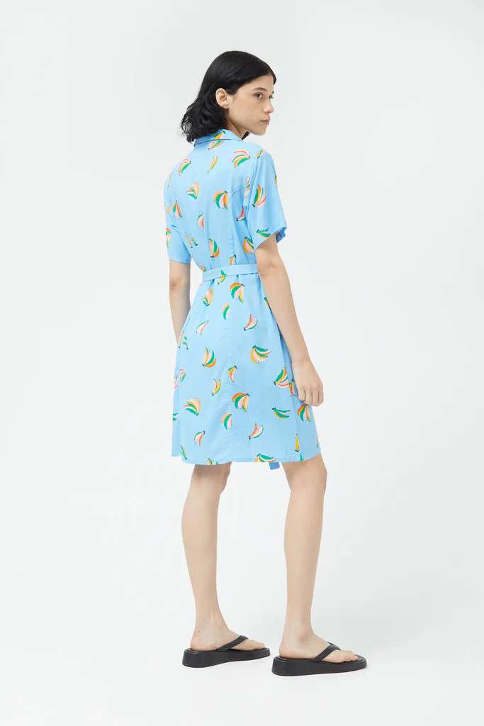 Musa bananas κοντό πουκάμισο φόρεμα  